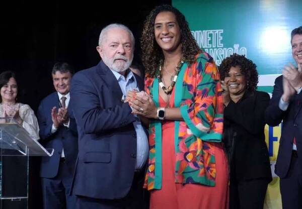 Anielle Franco con Lula