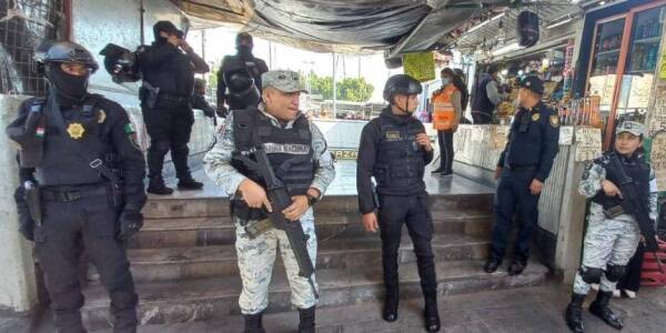 Guardia Nacional en el Metro