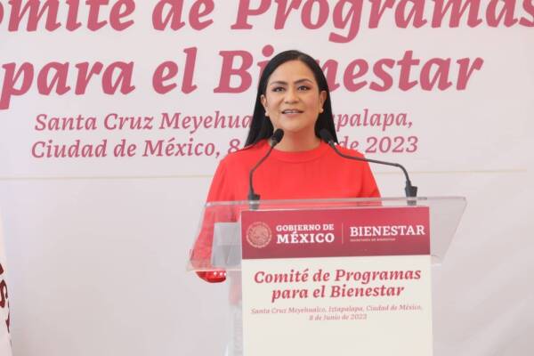 Ariadna Montiel trabaja desde 2018 como funcionaria de la Secretaría de Bienestar y supervisa los programas sociales del gobierno federal