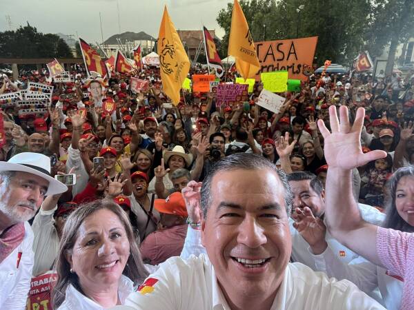 Ricardo Mejía, candidato del PT a la gubernatura de Coahuila, indicó que será ahora un candidato ciudadano