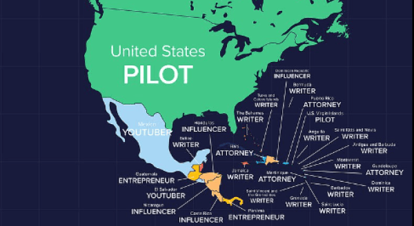 Trabajo soñado mapa